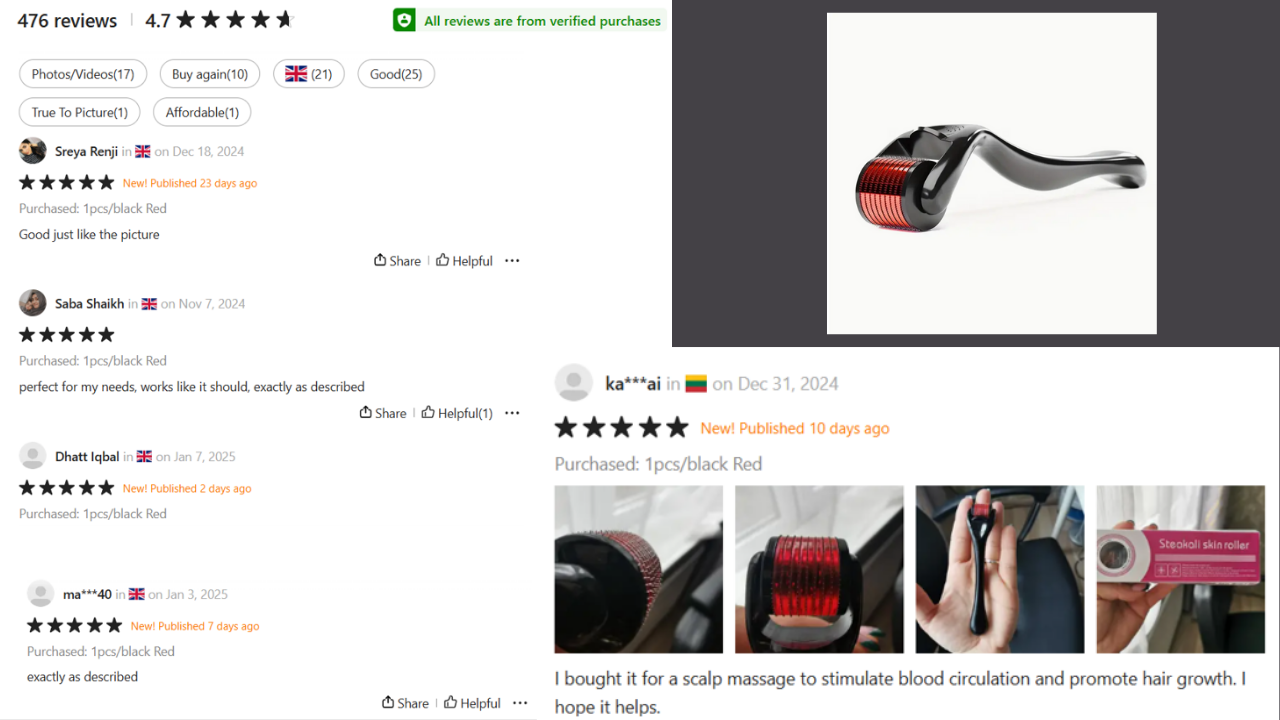 Stainless Steel Roller